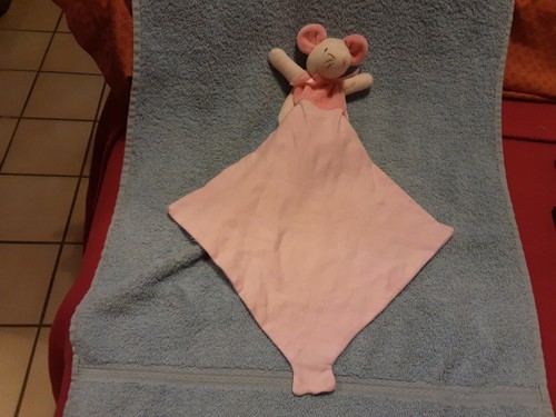 Doudou mouchoir souris sucre - souris,