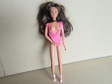 814B Vintage 1994 Hasbro Poupée Mannequin Cheveux Brun H 30 cm