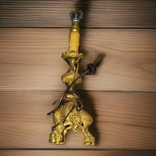 Ancien pied lampe - ancien,