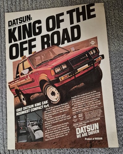 1982 original datsun king - original,