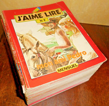 Lot Jeunesse 21 Magazines J'AIME LIRE entre n° 9 et n° 68 (1977/1980) 7-10 ans