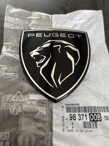 Badge arrière peugeot - badge,
