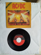AC/DC - Touch Too Much - 7" VINYLE - A 45T & B 33T - 1980 - Atlantic 11 435