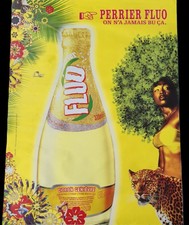 Affiche publicitaire perrier - affiche,