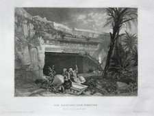 1850 Jérusalem Tombe Des Rois