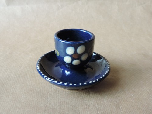 Ancien coquetier coupelle - coquetier,