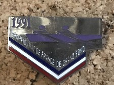 Pin’s Sport Aviron Très Rare Championnat De France De Grand Fond 1991