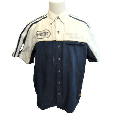 Harley davidson chemise bleu - harley,