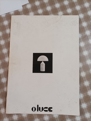 Ancien catalogue oluce design - oluce,