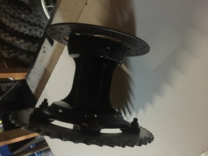 Moyeu roue arrière ktm 125 - 125, gs