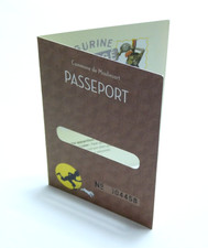 PASSEPORT RASCAR CAPAC N° 93 HERGE FIGURINE TINTIN LA COLLECTION OFFICIELLE 2014