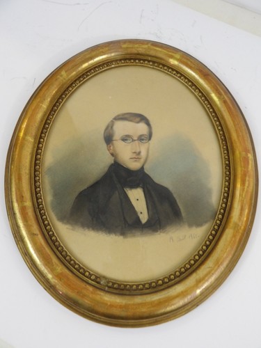 Portrait homme qualité 1842 - homme,
