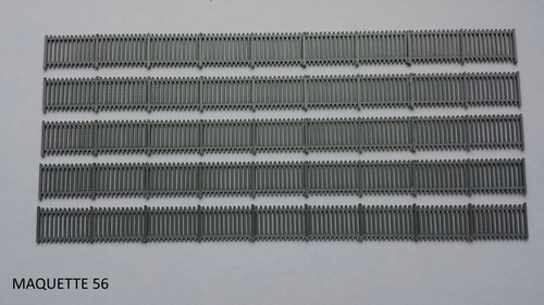 Lot barrières grises - ho, 5
