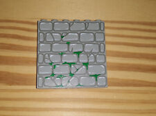 LEGO OldGray Brick with Stone and Moss Pattern 3754px3 / set 4707 Hagrid's Hut