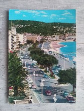 NICE Promenade des Anglais voitures anciennes vintage cars autos 1972 postcard 