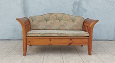 Banquette vintage en pin