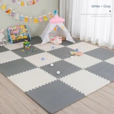 Tapis Puzzle Bébé Sol Mousse OligFoam 8 ou 16 Pièces 30cm Matelas Polymère Jeu