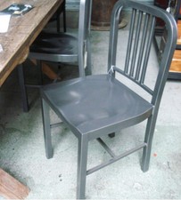 Lot chaises navy acier - navy,