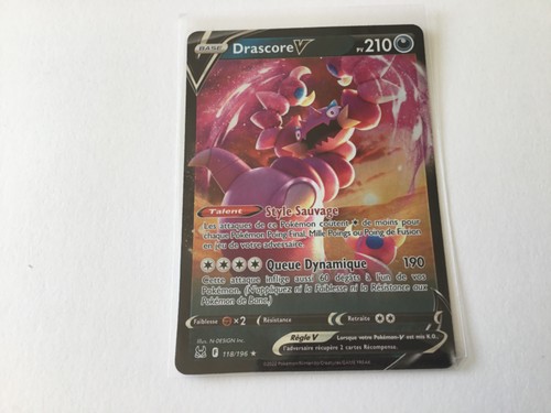 Carte pokemon drascore 210 - carte,