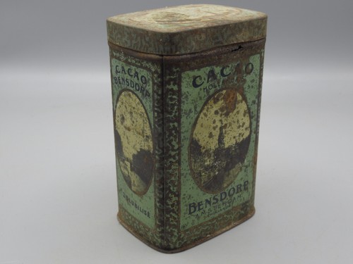 Boîte métal cacao hollandais - boîte,