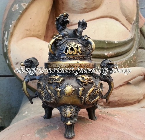 Antique old bronze gilt - antique,
