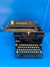Machine a écrire  REMINGTON Paragon 12 Made in USA ancienne Noire 1920 TBE