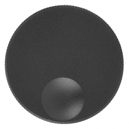 Bouton noir ergonomique - , pour