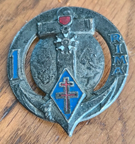 Insigne rima régiment - 1°,