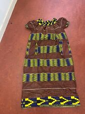 Robe africaine multicolore -