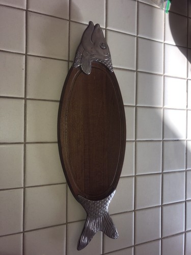 Vintage wood cheese board bmf - vintage,