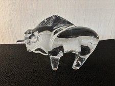 Taureau en cristal Daum France
