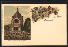 Lithographie Paris, Eglise