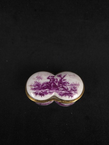 Boîte bilobée porcelaine - en,