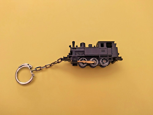 Ancien porte clés locomotive - porte,