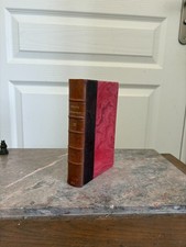 Livre Ancien Cuir Relié -