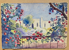 Aquarelle originale TAZA MAROC  1927