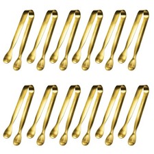 12 Pcs Serving Tongs, Small