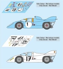 Décal Porsche 917k Le Mans