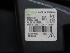 Feu diurne avant gauche CITROEN DS3 9822810180