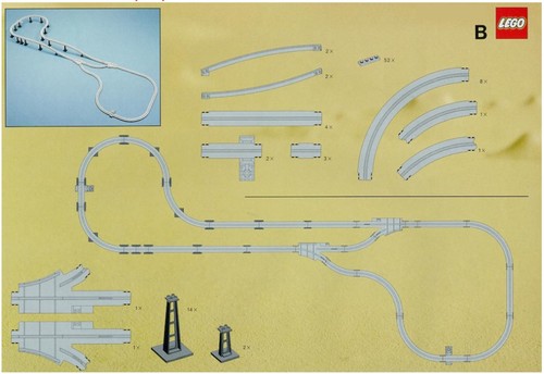 Lego train rails chemin - train,