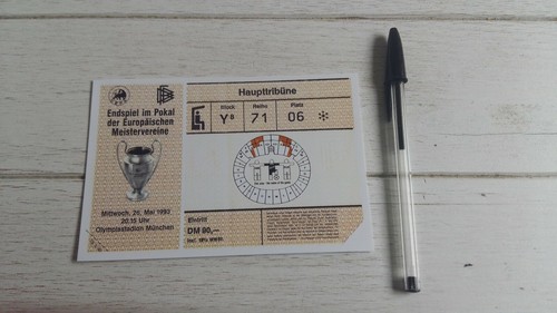 Photo ticket billet 1993 - ticket,