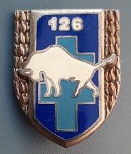 Insigne Badge 126° RI vintage