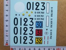DECALS 1/24 PORSCHE 906 - #30 ou #31 ou #32 - LE MANS 1966 - T730