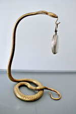 Porte Montre Gousset Serpent en Bronze dlg edgar brandt