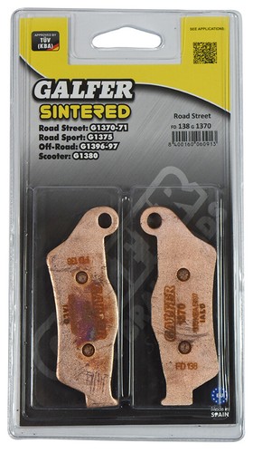 Galfer brake pads - pads, rear