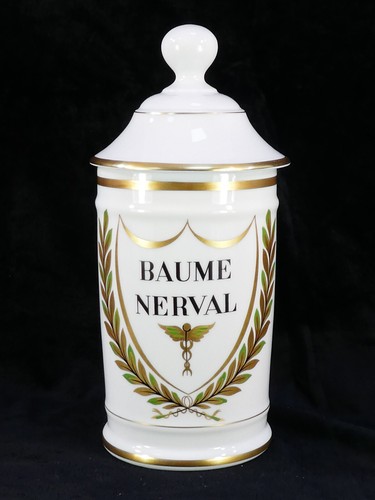 Pot pharmacie porcelaine - pot,