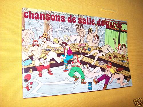 Chansons salle garde - "chansons, garde"