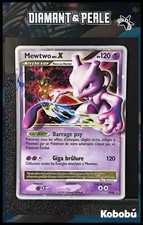 Carte Pokémon Mewtwo DP28 Niv. X Promo Diamant & Perle Blackstar FR