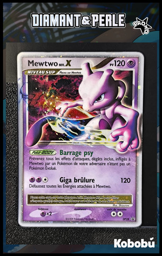 Carte pokémon mewtwo - carte,
