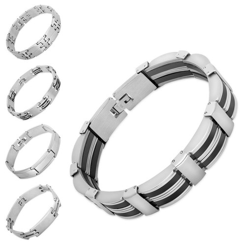 Bracelet acier inoxydable - acier,